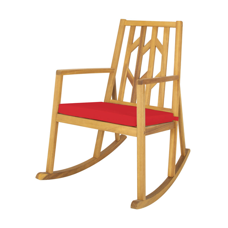 Chaise de patio, Rouge