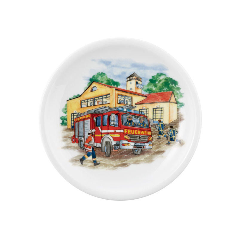 Compact 19.3cm Porcelain Dinner Plate