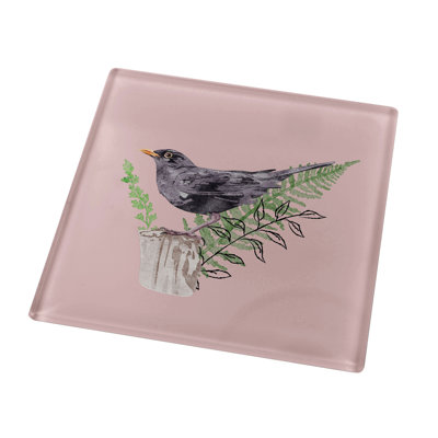 Glass Square 1 Piece Coaster