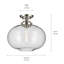 Plafonnier encastré 1 lumière 14,5 po-1445405854