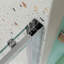 Porte de douche coulissante, porte coulissante, verre trempé-112521189