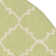 Estevez Hand Woven Flat Weave Wool/Cotton Geometric Rug in Ivory/Light Green