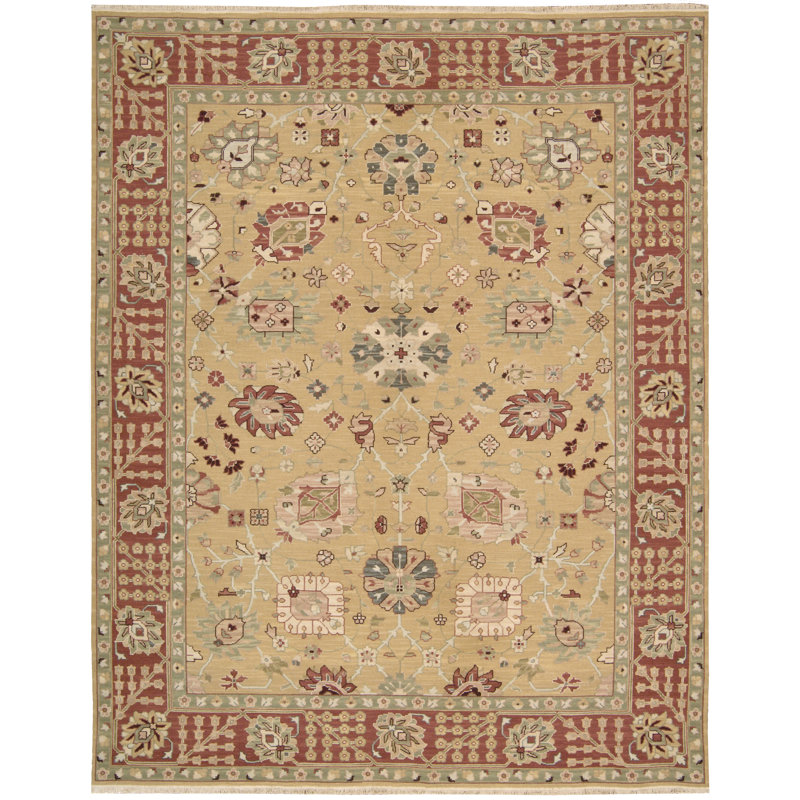 Glenndora Gold Rug, 3'10" x 5'10"