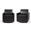 Fauteuil rembourré pivotant-1414379552