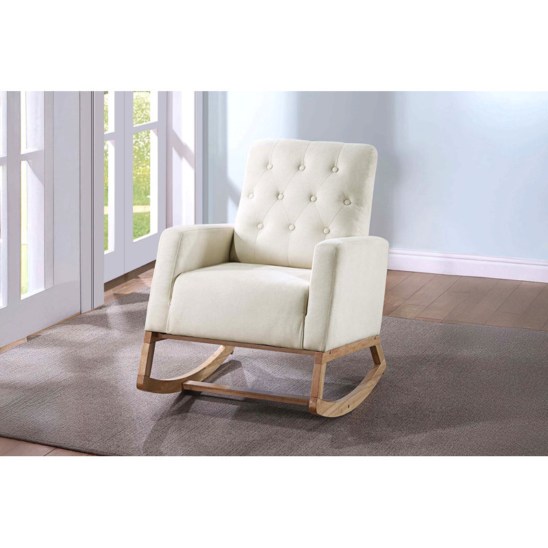 Chaise berçante Classic, Naturel, Beige