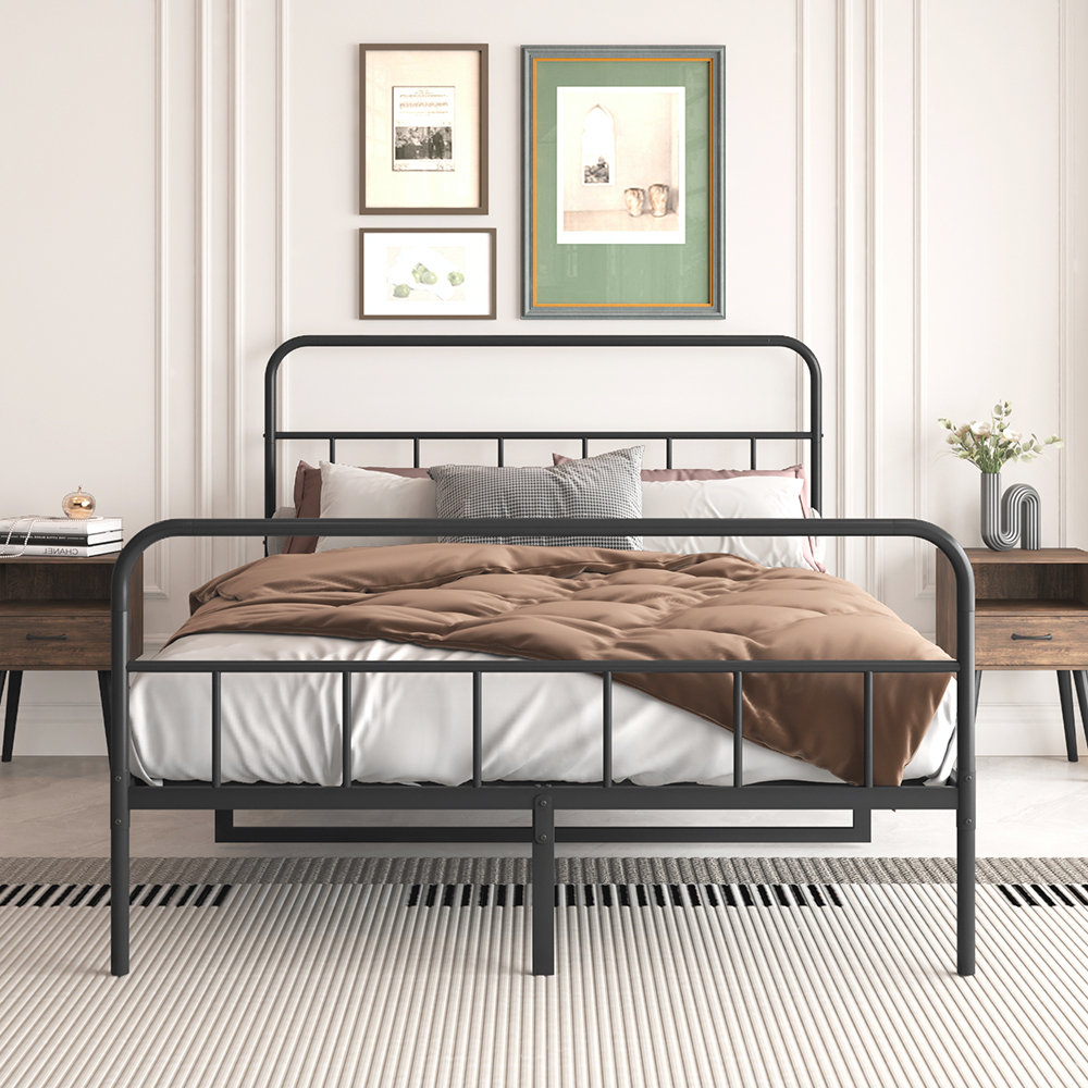 Ebern Designs Mehman Metal Platform Bed | Wayfair