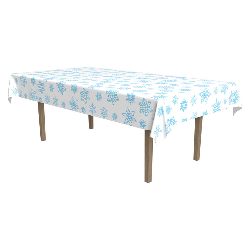 Christmas Snowflake Tablecover