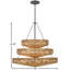 Unique 13-Light Tiered Chandelier
