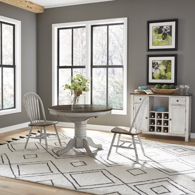 Judique Pedestal Dining Table Set