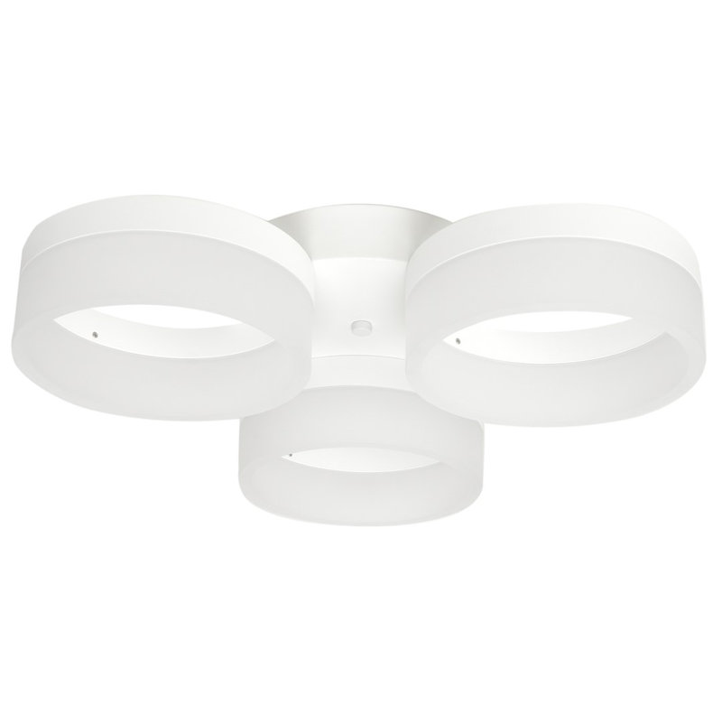 Alfordsville LED Flush Mount, White