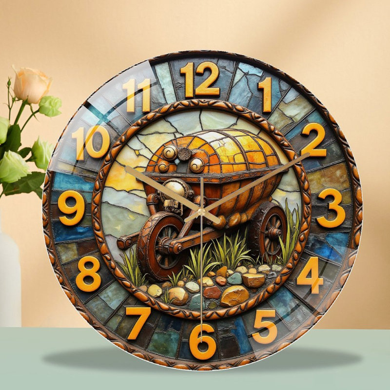 Horloge murale rétro Vintage