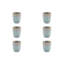 Gemstone Moonstone Stoneware Espresso Cup