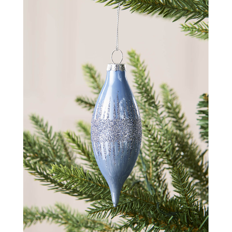 58cm Polystyrene Bauble, Ice Blue