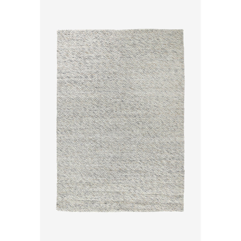 Micsunica Solid Colour Wool Hand Woven Area Rug, Rectangle 160 x 230cm
