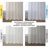 Faux Linen Sheer Curtains for Bedroom, Living Room Curtains for Large Window Single Panel Drape-780414692