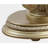 Bernadette Nightstand, Gold Finish