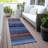Machine Washable Indoor/Outdoor Xhevrie Blue Rug-112168741