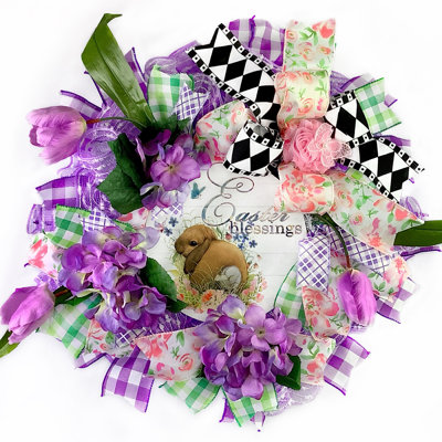 Couronne en maille 18 po