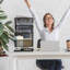 Classeur de bureau vertical à 4 niveaux, blanc-99413738
