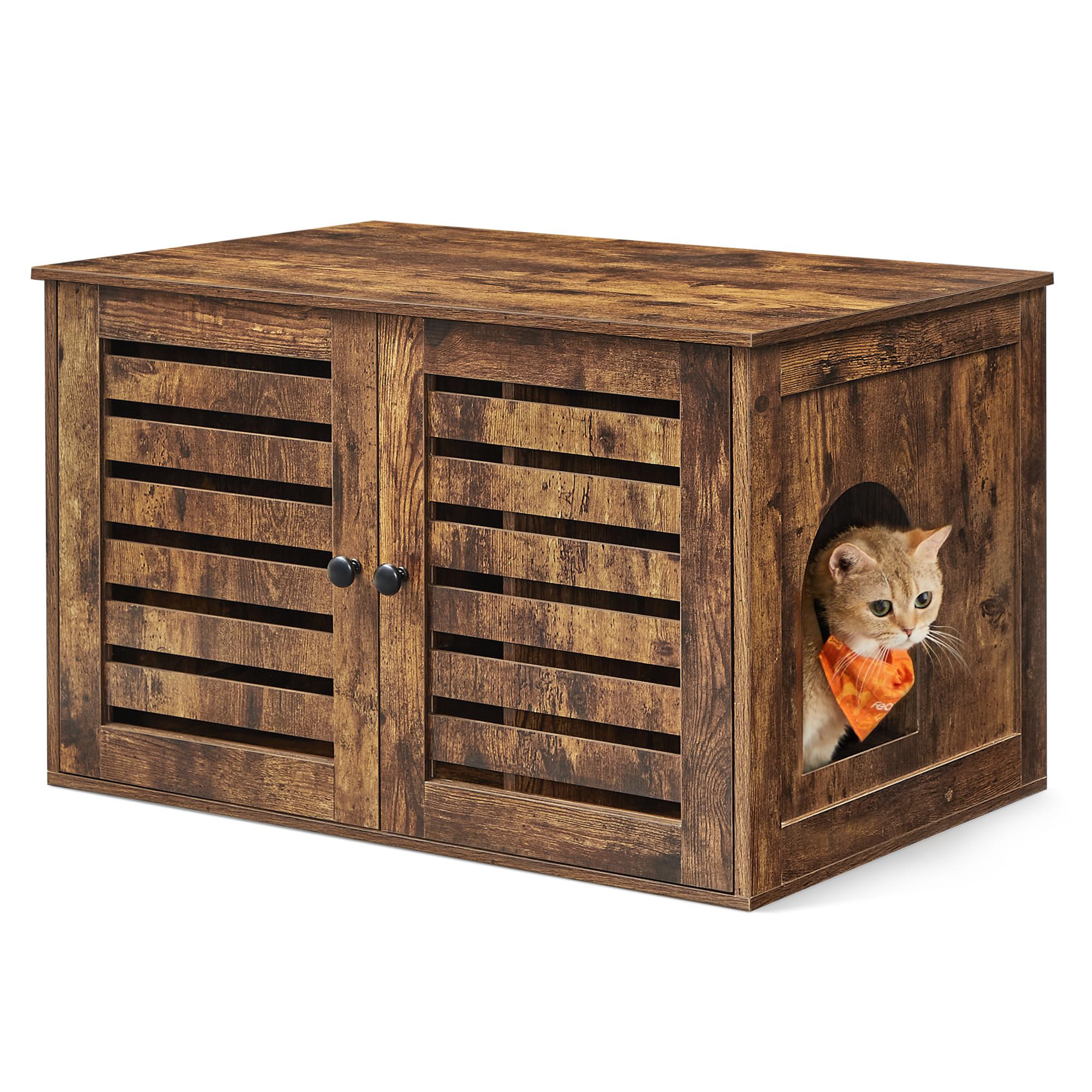 ZESTIME Engineered Wood Litter Box Enclosure | Wayfair.co.uk