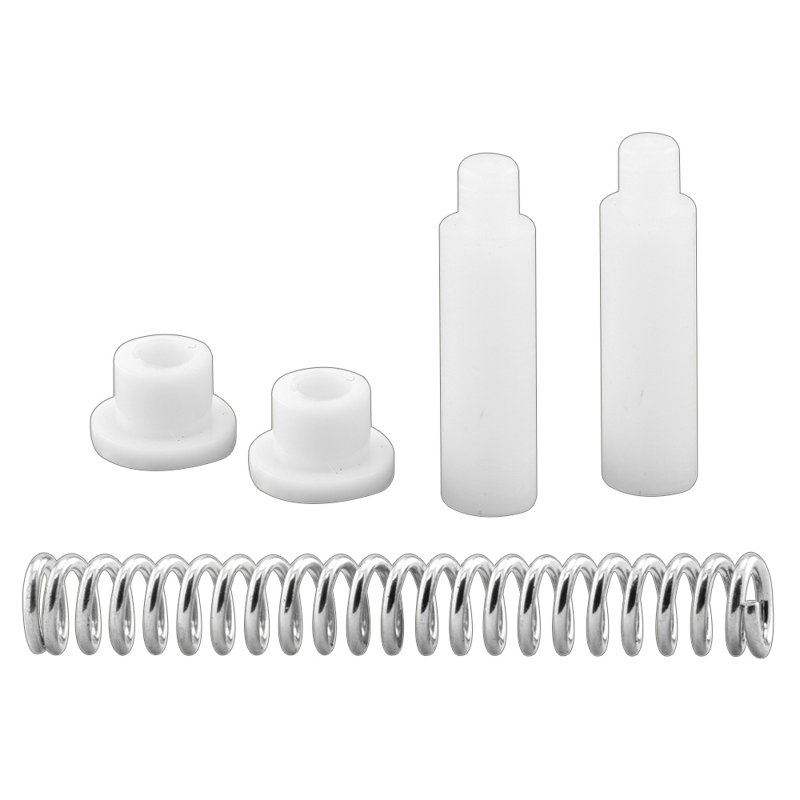 Prime-Line Steel and Nylon Storm Door Hinge Pin Kit, 2-9/16 In. Springs, 5/16 In. Diameter Pins and Bushings, White (Set of 3)