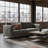Uptown Downtown Rectangular Pillow Cover & Insert
