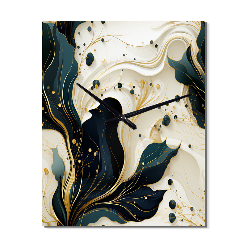 Horloge murale Janluca - Glam, H 32 po x l 16 po x P 1 po