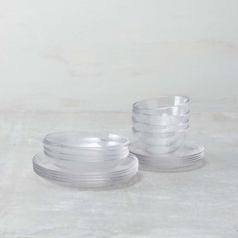 Los Cabos Dinner Plate, Clear