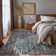 Contemporary Distressed Geometric Area Rug