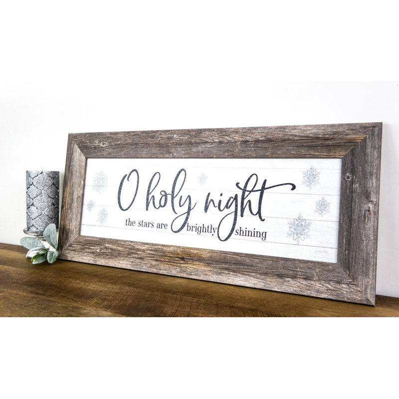 " O Holy Night "