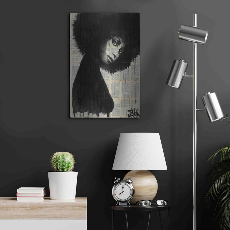 «Lark Manor» «Celistine» par Loui Jover, art mural en métal, H 24 po x l 16 po