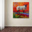 «Suffolk Abstract» par Kucera, reproduction d'art sur toile tendue-22075391