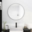 Grand miroir rond 24 po
