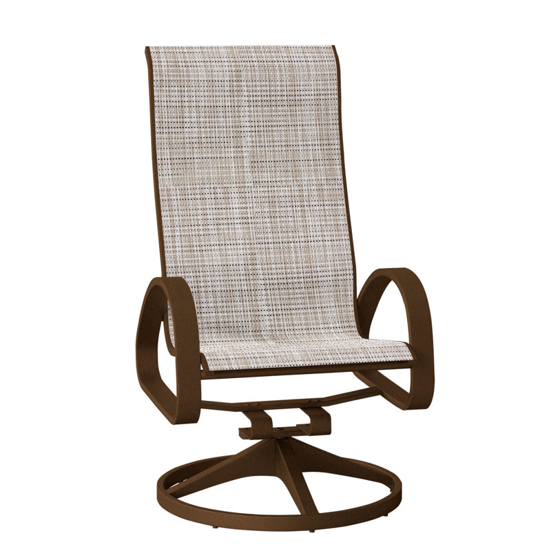 Fauteuil de patio pivotant Hiraku, Kona texturé, Ella
