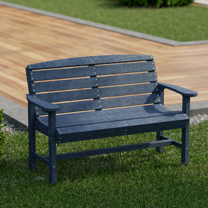 Banc d'extérieur classique, Bleu patriote