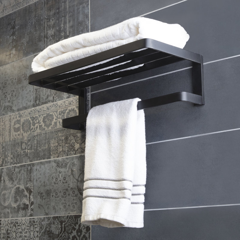 Giulia Towel Rack, Matte Black