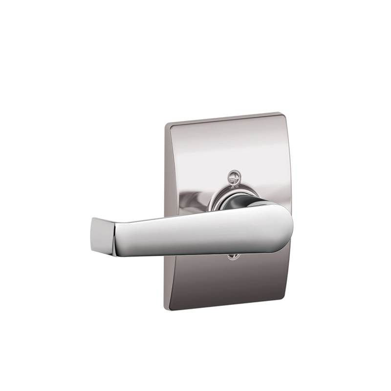 Elan Non-Turning Lever with Century Trim, Bright Chrome