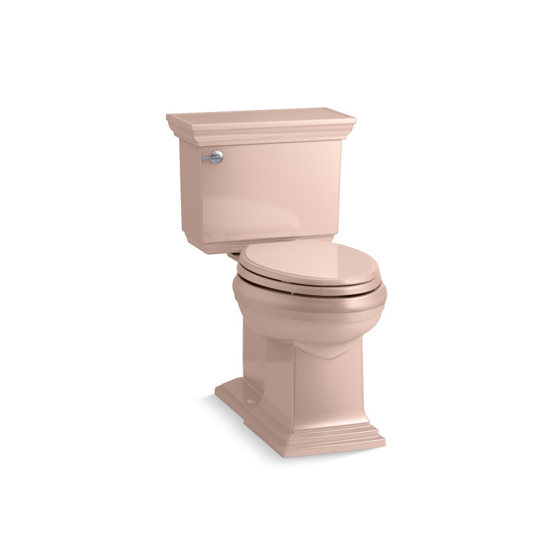 Memoirs™ 1.28 GPF Water Efficient Elongated Two-Piece toilet (Seat Not Included), Peach Blow