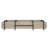 Celine 71" Console Table In Rustic Gray (3Shelf)-124922184