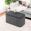 Rectangle Velvet Storage Ottoman Bench-1676583109