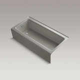 Bellwether® 60" x 30.25" Alcove Soaking Cast Iron Bathtub