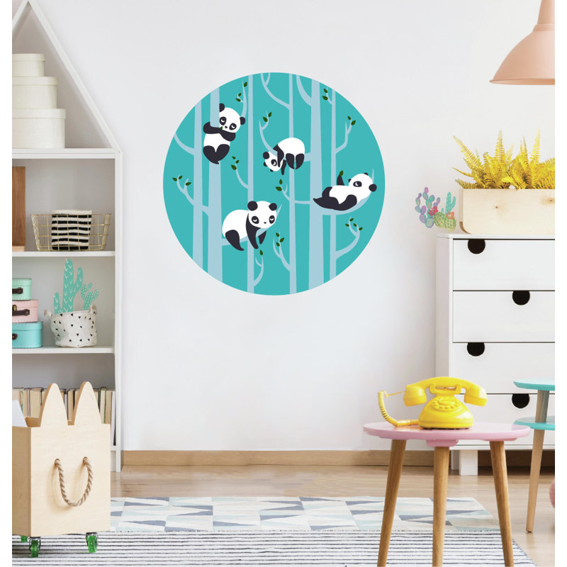 Adhésif décoratif forêt sauvage, H 28 po x l 28 po