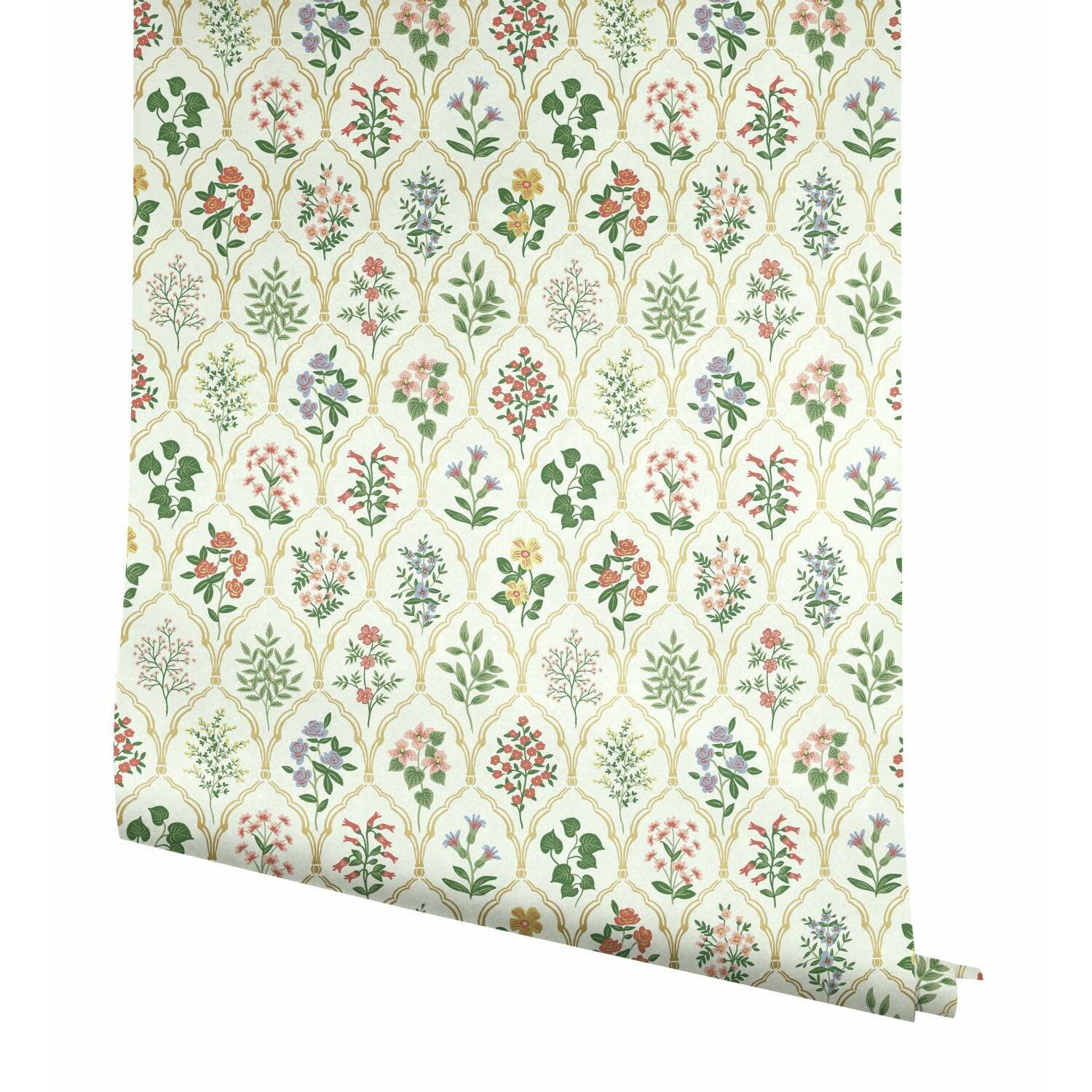 Hawthorne Wallpaper Roll, Cream