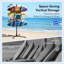 Support de rangement pour kayak autoportant à 6 niveaux, support réglable pour planche de surf, SUP, canoë et planche à pagaie