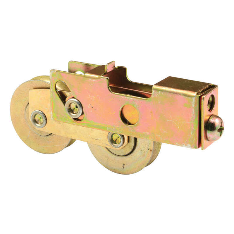 Ensemble de rouleaux en acier tandem de 1-1 / 2 po avec roulement à billes Prime Back de Prime-Line (paquet simple)