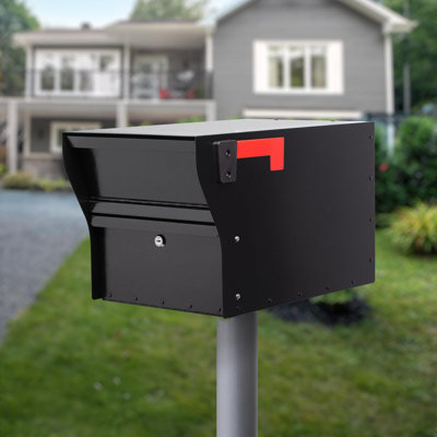 Boîte aux lettres avec boîte aux lettres verrouillable Mailvault