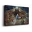Toile tendue avec châssis de qualité supérieure The Nativité - prête à être accrochée-772368366
