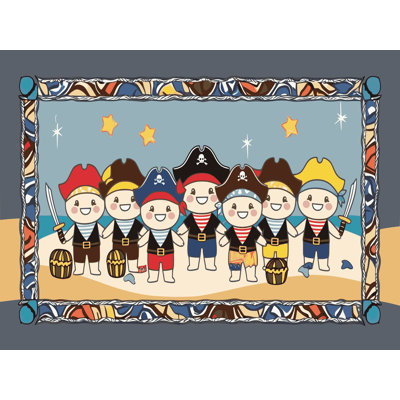 Tapis pour enfants Sunside Sails Pirates