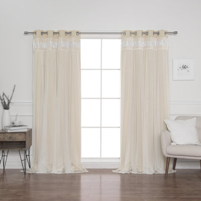 Loar Room Darkening Thermal Curtain Panels