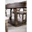 Ensemble de salle à manger en chêne vieilli 9 pièces avec table de salle à manger Vintage Luxury-107844053
